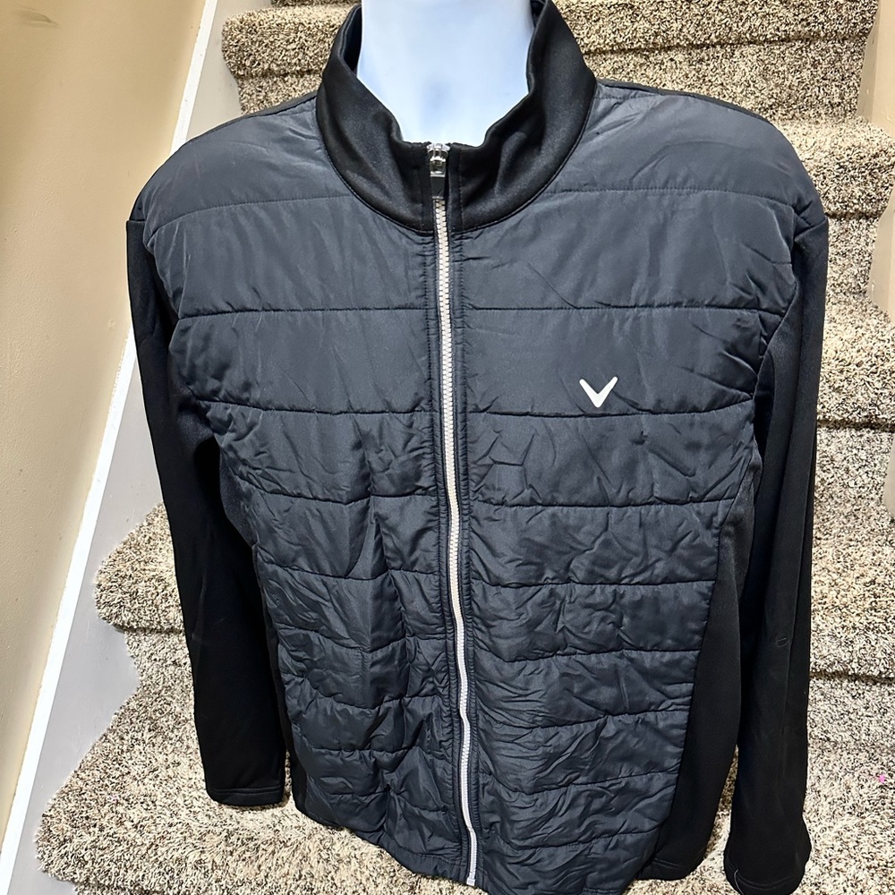 Callaway Black Quilted Jacket